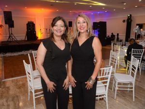 Sandra de la Cruz y Pilar de Peña.