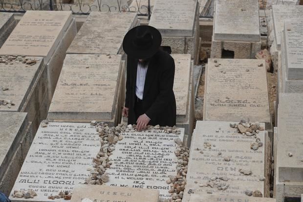 Cementerio militar en Jerusalén.