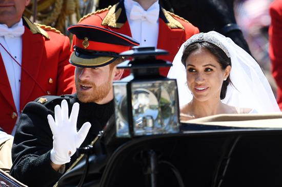 El príncipe Enrique y Meghan Markle ya son marido y mujer