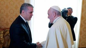 Duque recibió el respaldo del papa a la política de acogida de venezolanos