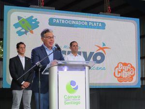 Juan Carlos Hernández, Presidente CCPS, encargado de las palabras centrales.