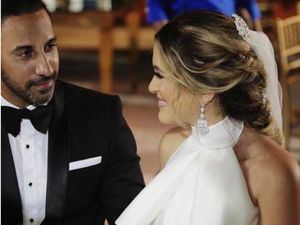 Jhoel López y su esposa Liza Blanco celebran su boda