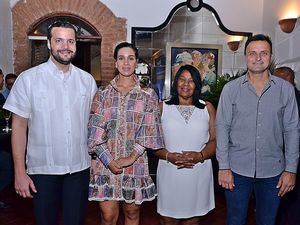 Rafael Paz, Aurora de Paz, Nidia Paulino, Daniel Ivoskus.