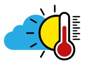 Temperaturas calurosas…aguaceros y tronadas por débil vaguada en el interior del país