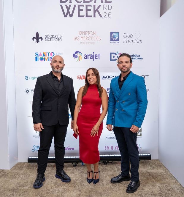 Mauricio Cervantes, Licelot Cuevas y Braulio Segura.