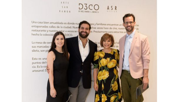 Amanda Ferreira, Ramón Emilio Jiménez, Susy Guzmán y Jorge Brown.