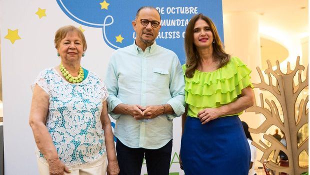 Olga García, José Antonio Rodríguez y Monika Despradel.