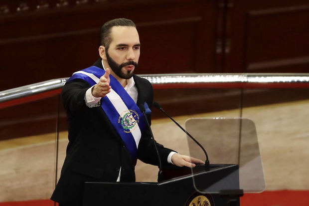 El presidente salvadoreño Nayib Bukele, imagen de archivo.