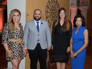 Rosa Grullón, José Gregorio Calderón, Luisa Feliz y Rhina Ibert.