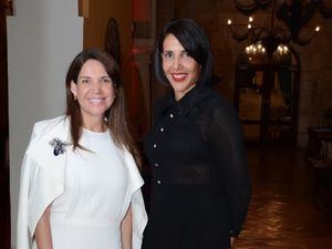 Aura Caraballo y Alba Guzmán.