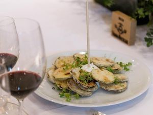 Platos degustados durante el almuerzo.