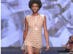 Giannina Azar abre Dominicana Moda 2019 con su colección 'Studio 54'