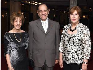 Edith Hernández, Julio de Windt y Carmen Heredia.