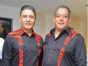 Bismarck Morales y Junior Jorge.