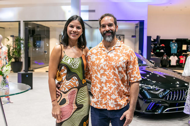 Shainia Alonzo y José Suriel.