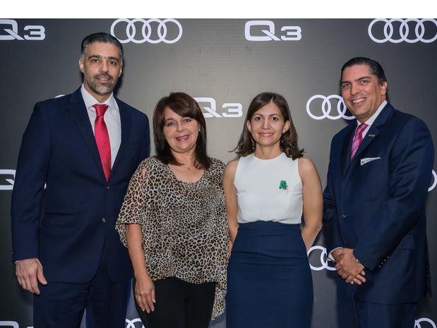 Alexander Gutiérrez, María Eugenia Larracilla Huerta, Carla Frías y Benjamín Paiewonsky