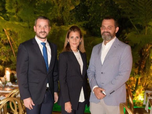 Diego Skrabal, Ligia Bonetti y José Miguel Bonetti.