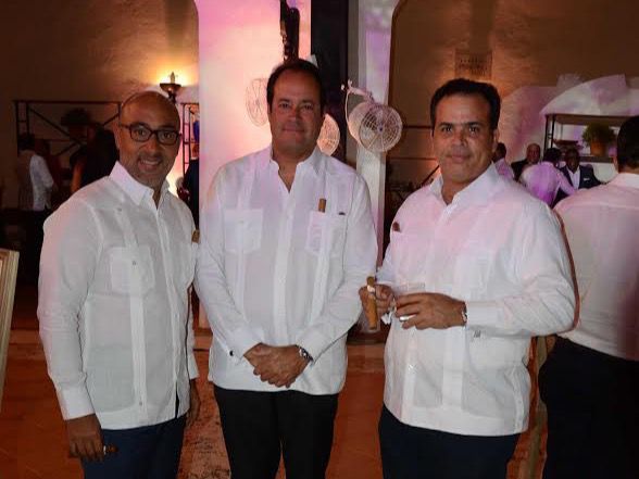 Michel Abreu, Oliver Hernández y Eduardo Yanes.