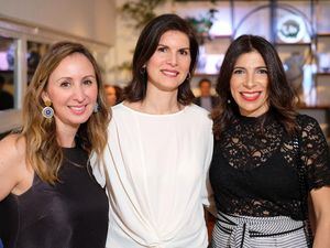 Ana Catalina García, Karina Pablo y Pia Miró Quesada.