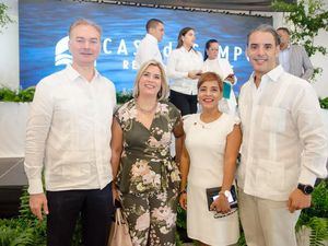 Jason Kycek, Sandra Cividanes, Kirsis Méndez y Ricardo Sencion.