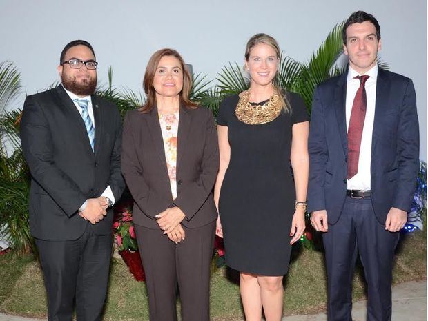 Rafael Guerrero, Elis Faña, Geraldine Rahn y Gervasio Guareschi.