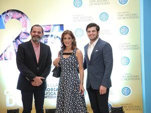 José Miguel Bonetti, Ligia Bonetti y Eduardo Valiente Bonetti.