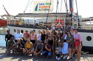 Jóvenes cruzarán a vela desde Colombia el Atlántico con un mensaje ambiental