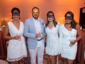 Laura Guerrero, Salvador Lister, Wanda Ojeda y Noemí de Jesús.