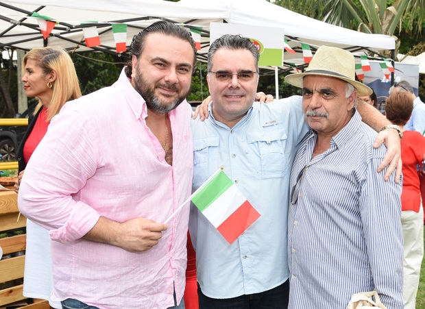Emiliano Eusebi, Massimiliano Scerra y Dante Dimayo 