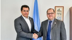 Collado presenta logros de Santo Domingo Siempre Transparente en Sede PNUD de Nueva York