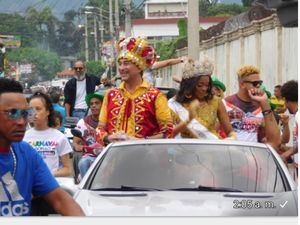 Gran multitudinaria manifestaci&#243;n de alegr&#237;a carnavalesca se sinti&#243; en Bonao