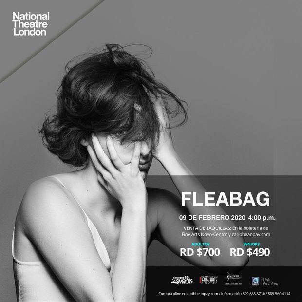 La adaptación teatral de la aclamada serie de televisión Fleabag será presentada este domingo 9 de febrero en la función de Cinema Events de Fine Arts Novocentro. 
La obra está escrita e interpretada por Phoebe Waller-Bridge y permite echar un vistazo desgarrador a una mujer que vive la vida a su manera, narcisista, obsesionada con el sexo y sin filtros emocionales.