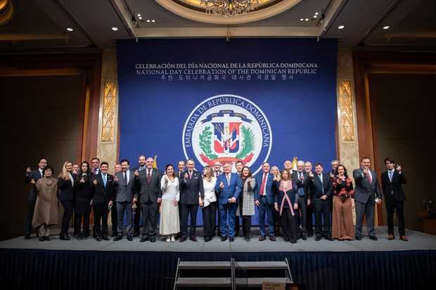 
Celebración de la Fiesta Nacional dominicana en Corea. 