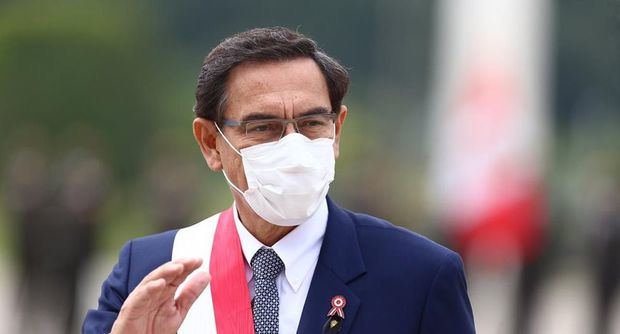 El presidente de Perú, Martín Vizcarra.