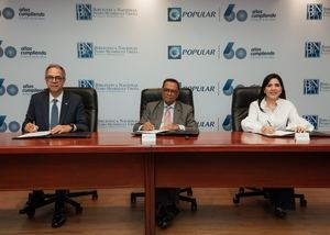 Banco Popular extiende su acuerdo con la Biblioteca Nacional para Cátedra Pedro Henríquez Ureña