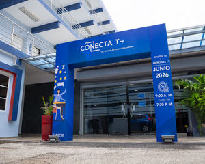 La entrada a la XVI Jornada de Colocación Laboral CONECTA T+.