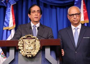 El ministro Montalvo hizo en anuncio en rueda de prensa realizada en el salón Orlando Martínez del Palacio Nacional.