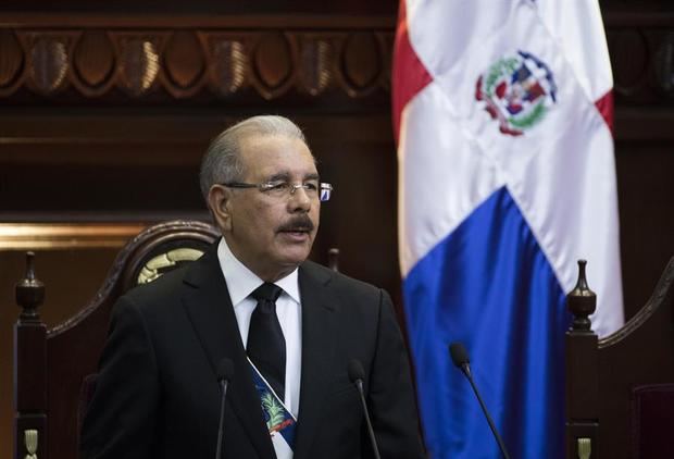 En la imagen, el expresidente de República Dominicana Danilo Medina.