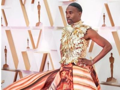 Billy Porter abre la alfombra roja.