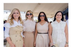 Rosa Grullón, Yamel Pimentel, Dalba Cruceta y Deyanira Pappaterra.