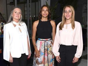  Rosalía Rabasa, Josefina Pichardo y Katherine Méndez.