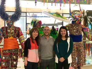 Rocio Sánchez, Luis Rivas y Laura Ruiz.