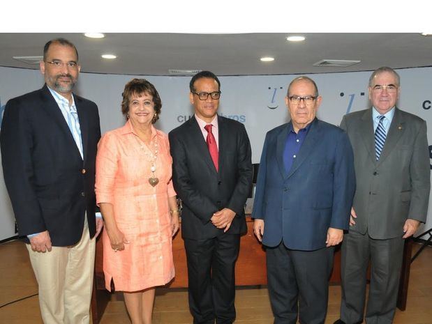 Olivo Rodríguez Huerta, Verónica Sención, Basilio Belliard, David Álvarez Martin y Manuel García Arévalo.