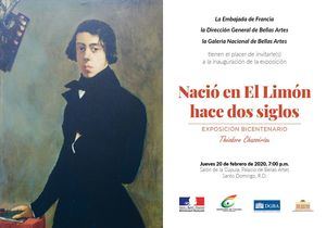 Exposición "Nació en el Limón hace dos siglos" obras de Theodore Chasseriau , 20 feb 2020