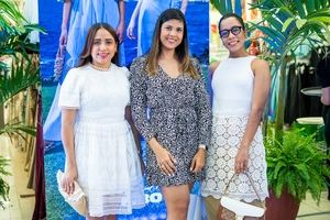 Marcelle Cordero, Pamela Toribio y Patricia Acosta.