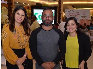 Massiel Reyes, Roosevelt García y Meleny Cabral.