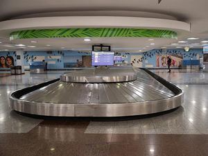 Vista del Aeropuerto Internacional de Las Américas, en Santo Domingo, República Dominicana.