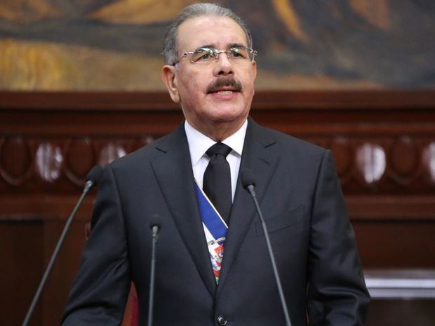 El presidente de República Dominicana, Danilo Medina. 