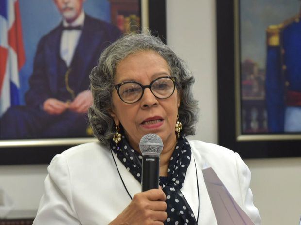 Miriam Camilo, directora general de Educación de Personas Jóvenes y Adultos del MINERD.