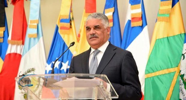 Canciller Miguel Vargas.